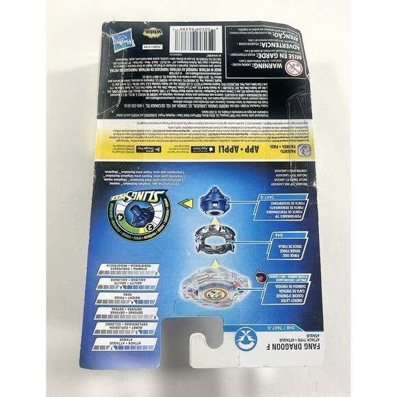 Beyblade Burst Rise Slingshock Fang Dragon F Starter Pack New Factory Sealed - Picture 9 of 9